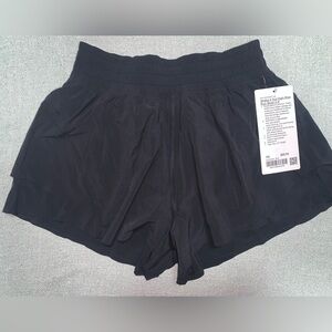 Lululemon NWT Shake It Out High-Rise Running Short 2.5" size XS Black
